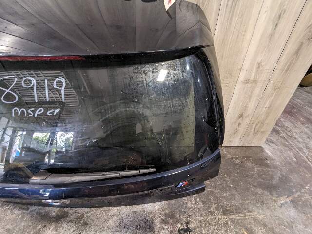 14-18 OEM BMW F15 F85 X5 Rear Trunk Lid Tail Gate Upper Door W/ Glass Blue