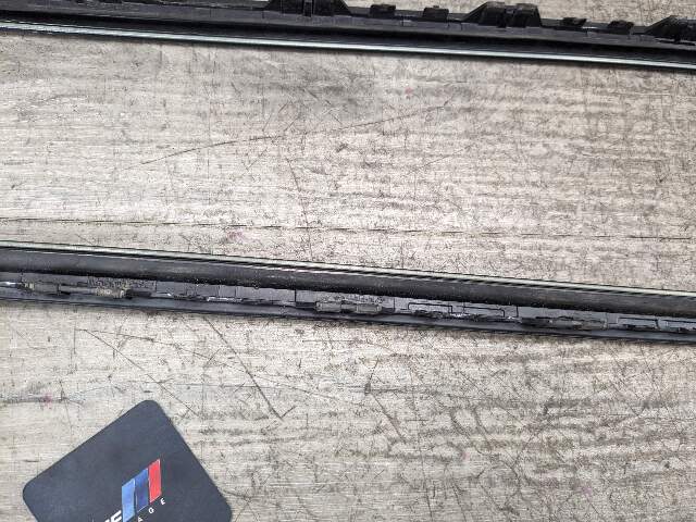 14-19 OEM BMW F85 F86 X5M X6M Front Right Windshield Side Drip Molding PAIR