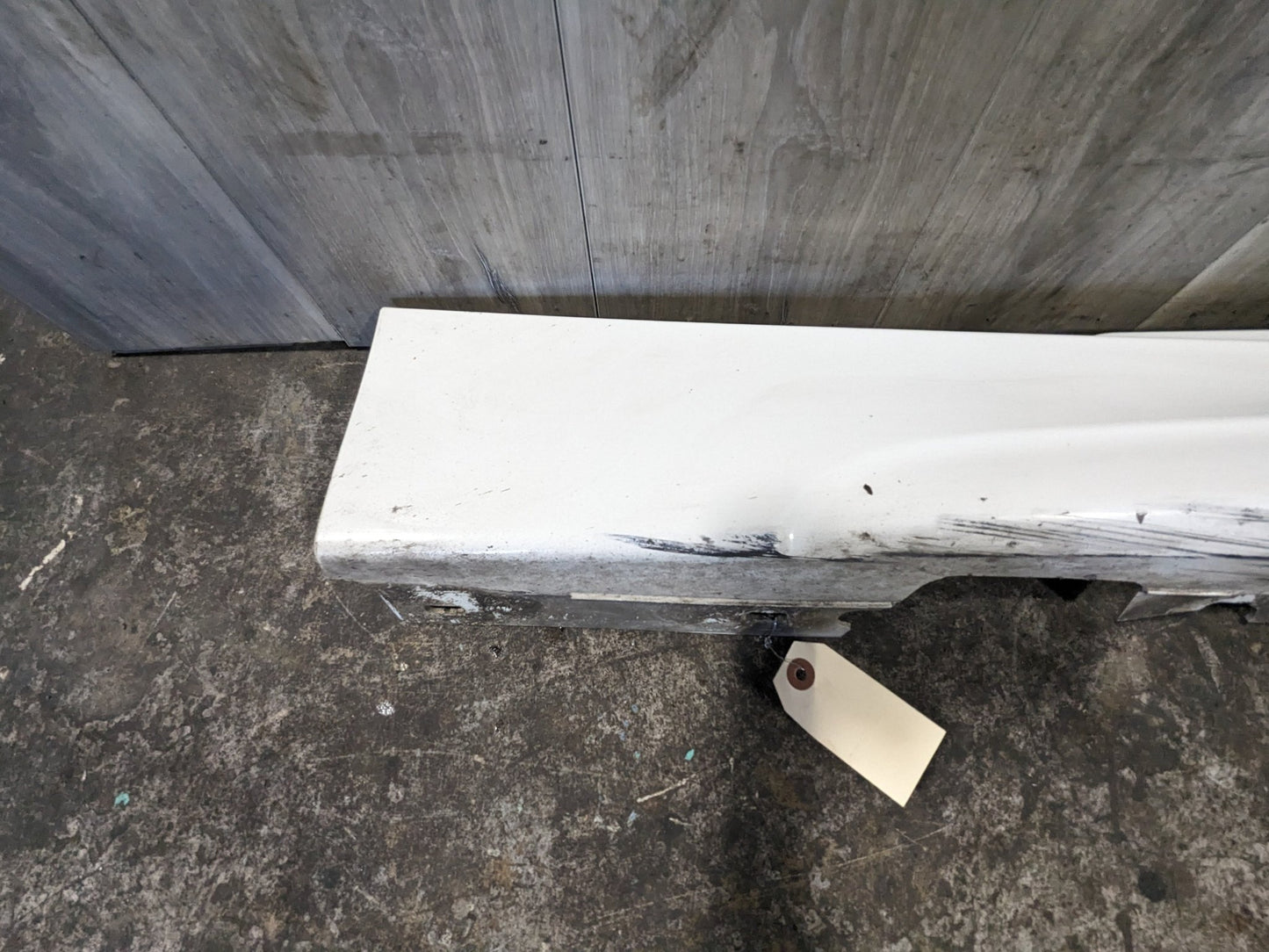 08-13 OEM BMW E82 E88 128 135 Left Skirt Rocker Panel Cover M-SPORT White*