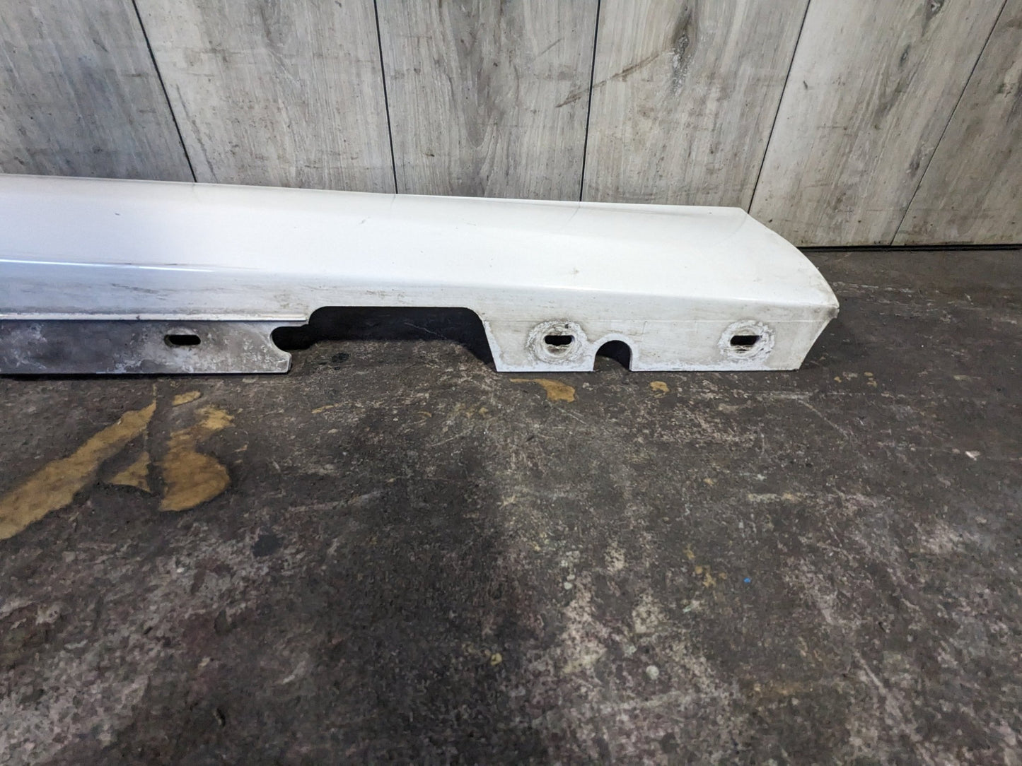 08-13 OEM BMW E82 E88 128 135 Left Skirt Rocker Panel Cover M-SPORT White*