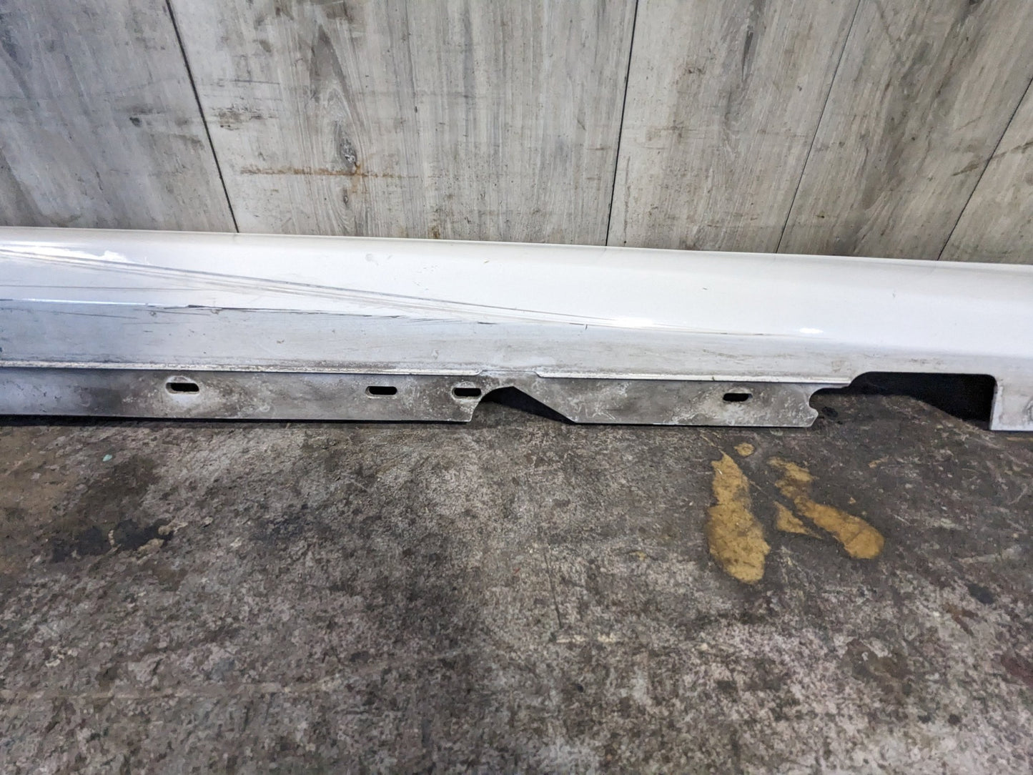 08-13 OEM BMW E82 E88 128 135 Left Skirt Rocker Panel Cover M-SPORT White*