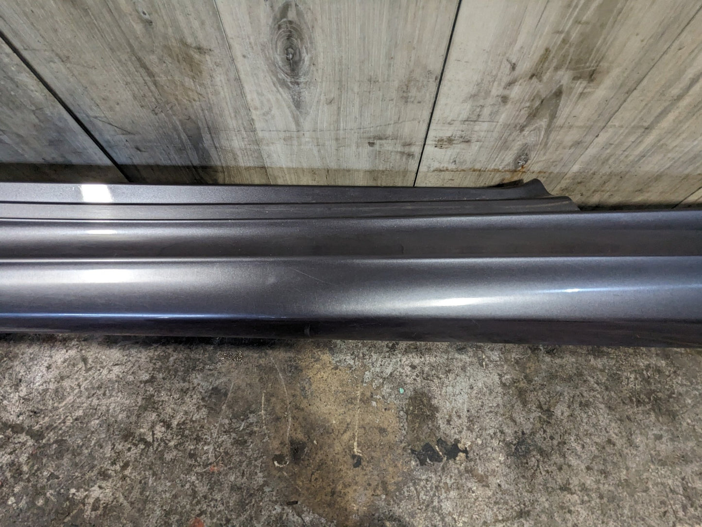 08-13 OEM BMW E82 E88 128 135 Left Skirt Rocker Panel Cover M-SPORT Gray*