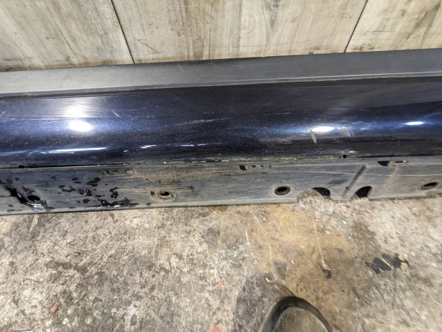 14-18 OEM BMW F15 X5 Left Driver Side Skirt Rocker Panel