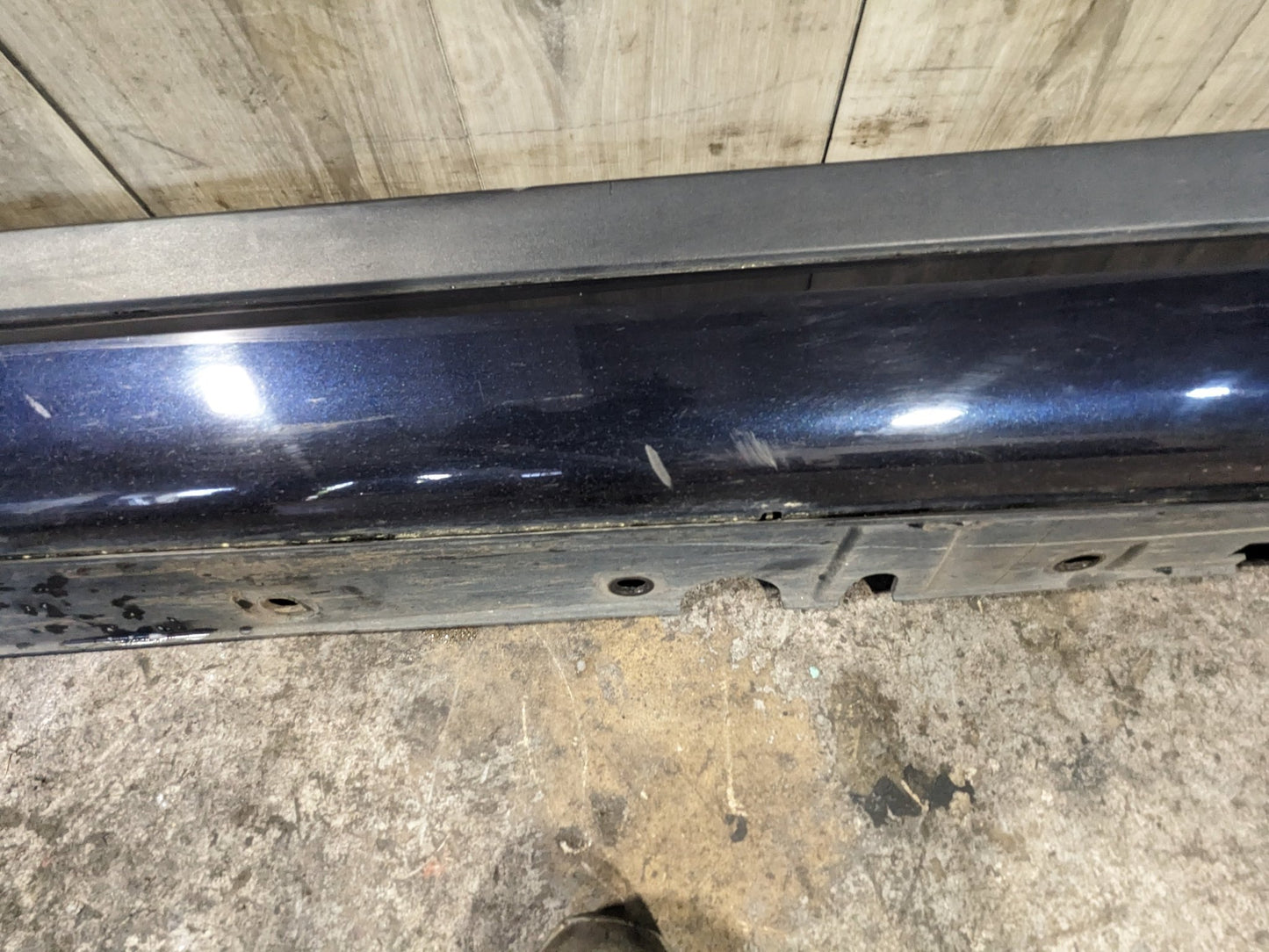 14-18 OEM BMW F15 X5 Left Driver Side Skirt Rocker Panel
