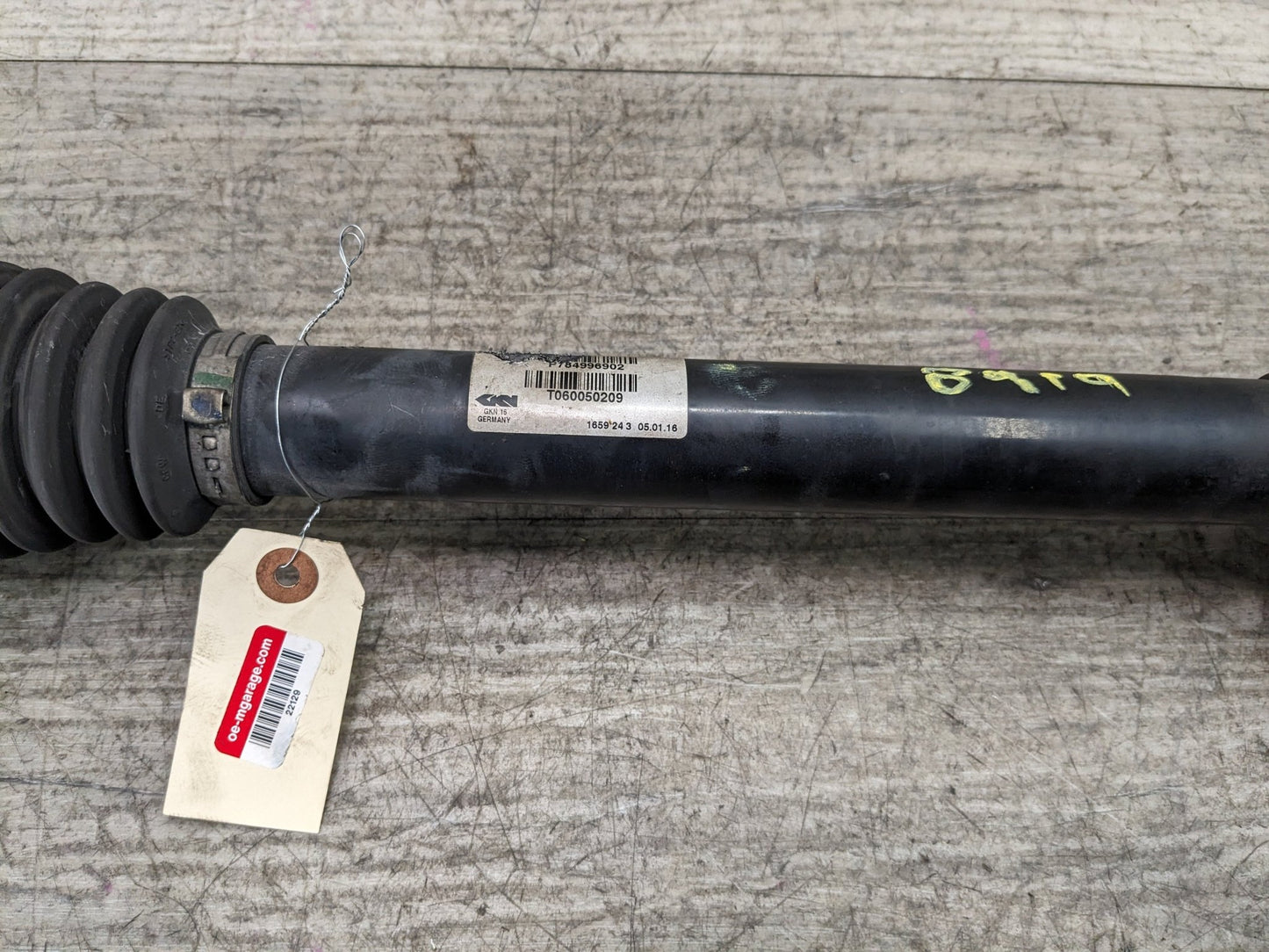 14-19 OEM BMW X5M F85 X6M F86 Rear Axle Drive Shaft LEFT OR RIGHT Output