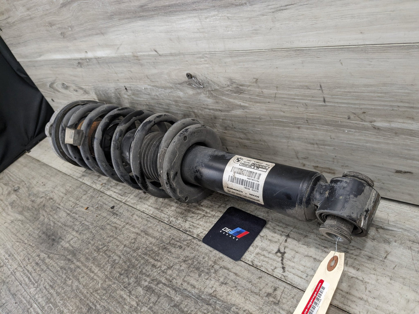 11-18 OEM BMW X3 F25 X4 F26 Rear Suspension Shock Strut SET w/ Spring