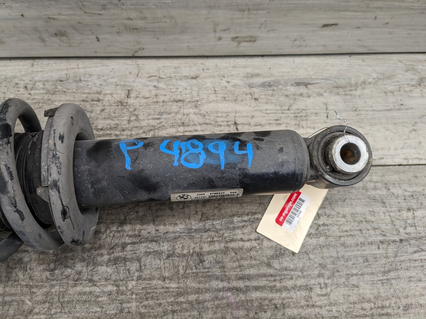 11-18 OEM BMW X3 F25 X4 F26 Rear Suspension Shock Strut SET w/ Spring