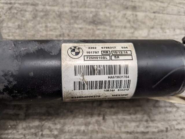 11-18 OEM BMW X3 F25 X4 F26 Rear Suspension Shock Strut SET w/ Spring