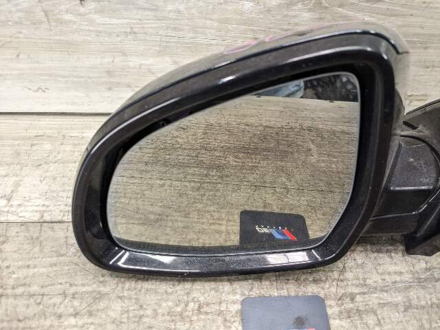14-18 OEM BMW F15 X5 Left Driver Side Power Folding Mirror Assembly Camera Blue