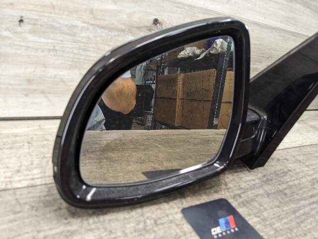 14-18 OEM BMW F15 X5 Left Driver Side Power Folding Mirror Assembly Camera Blue
