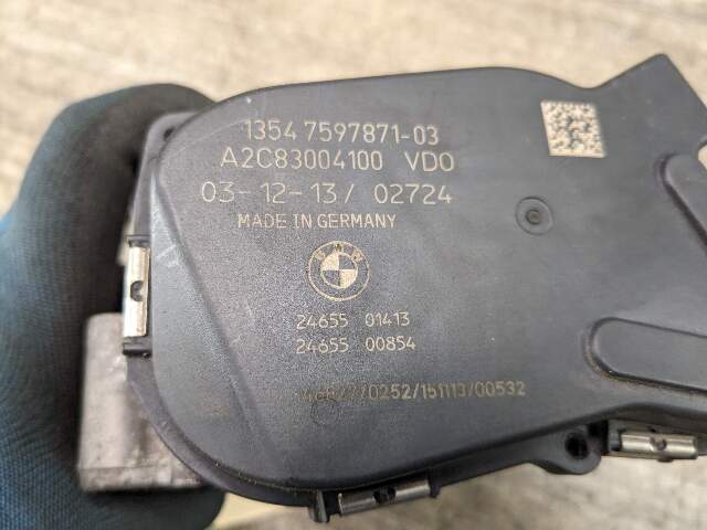 OEM BMW E90 E92 F12 F30 F80 M Engine N55 S55 Throttle Body Valve Module Actuator