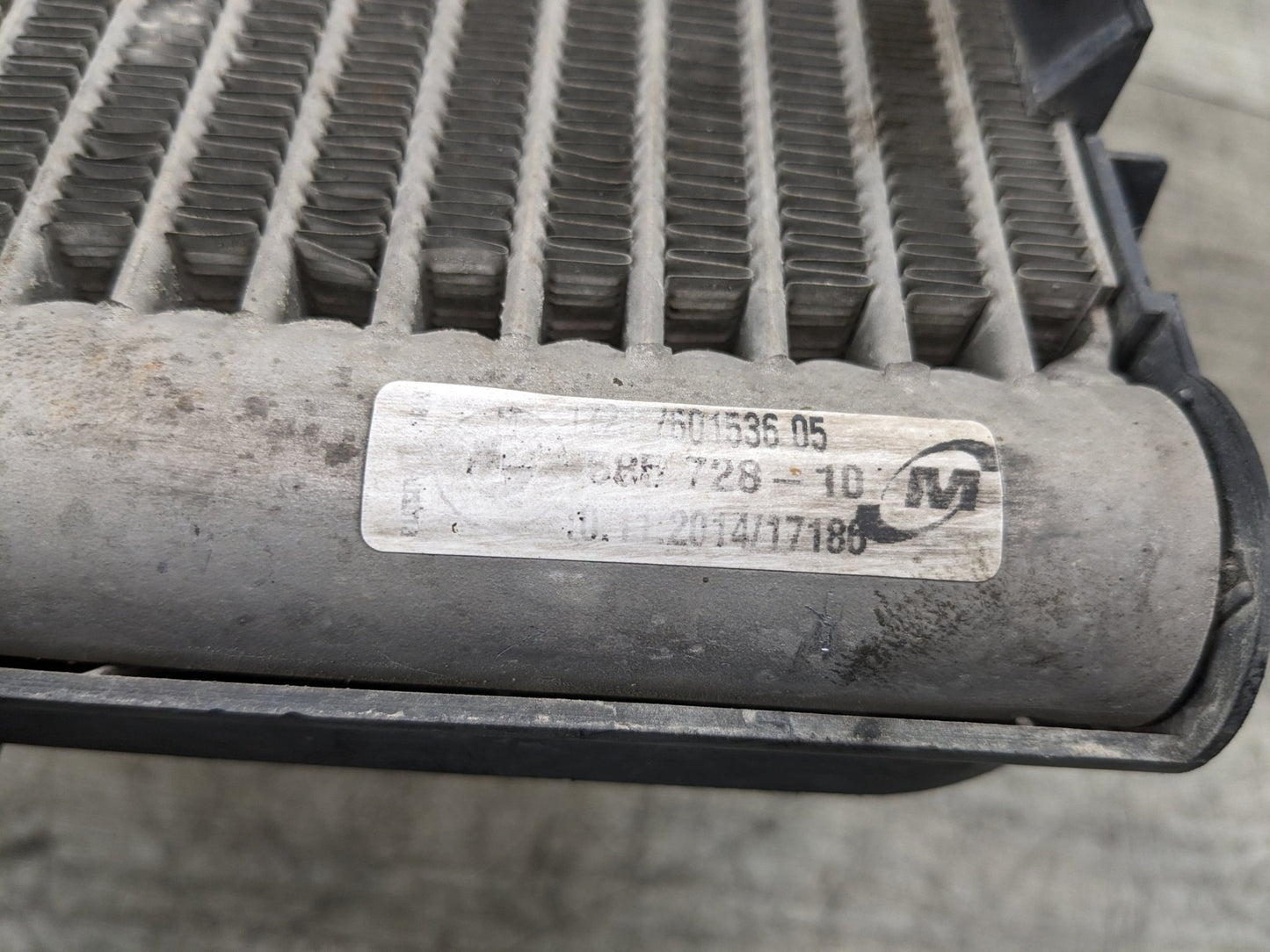 11-17 OEM BMW F25 F26 X3 X4 Auxiliary Cooling Radiator Left Right Side