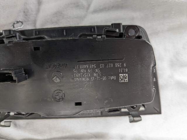 OEM BMW F22 F30 F32 F33 F80 Headlight Switch Control Panel Light Module BLACK