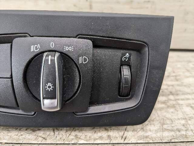 OEM BMW F22 F30 F32 F33 F80 Headlight Switch Control Panel Light Module BLACK