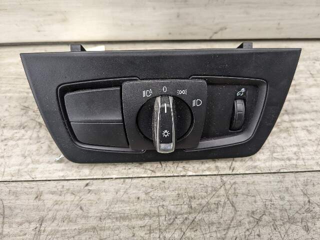 OEM BMW F22 F30 F32 F33 F80 Headlight Switch Control Panel Light Module BLACK