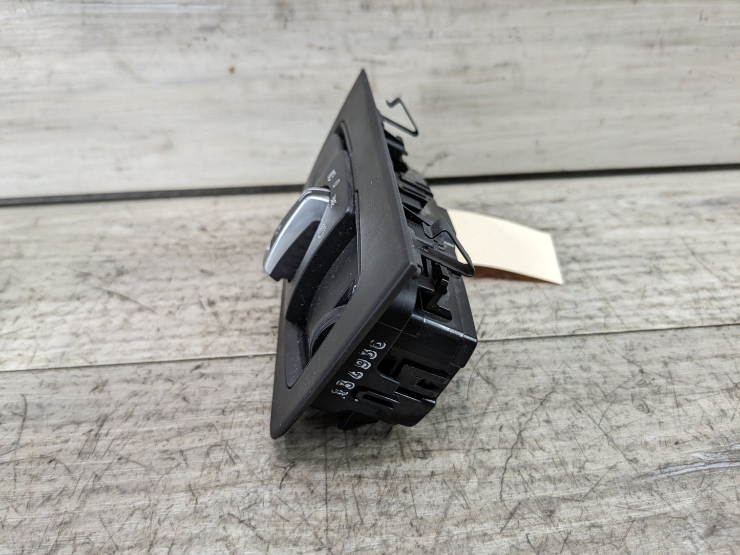 OEM BMW F22 F30 F32 F33 F80 Headlight Switch Control Panel Light Module BLACK