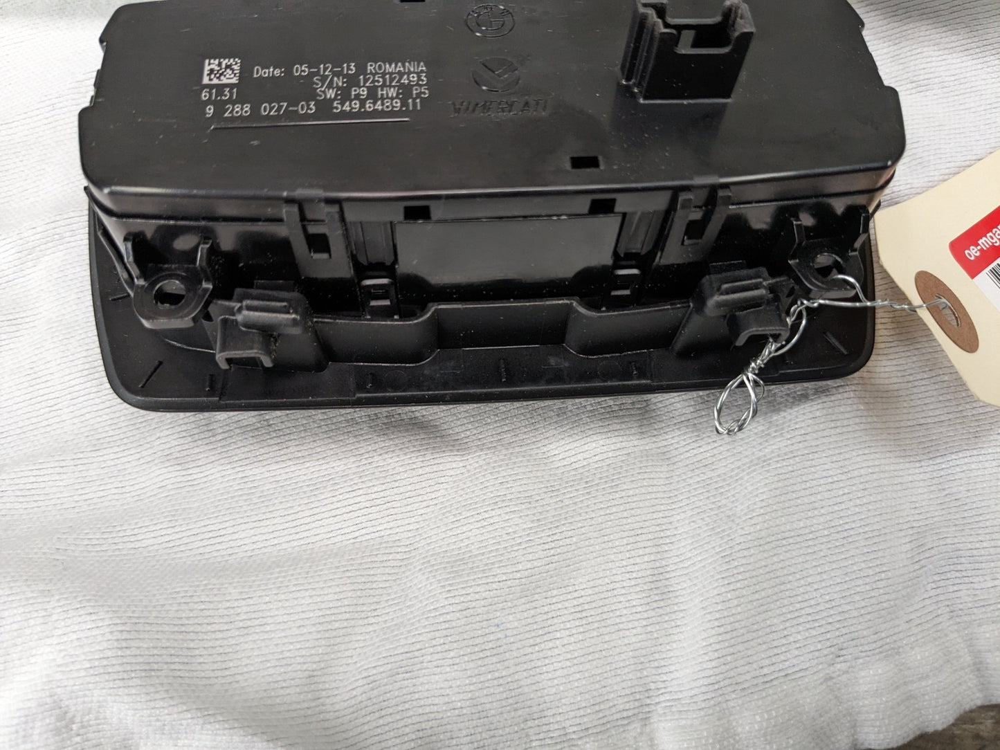 OEM BMW F22 F30 F32 F33 F80 Headlight Switch Control Panel Light Module BLACK