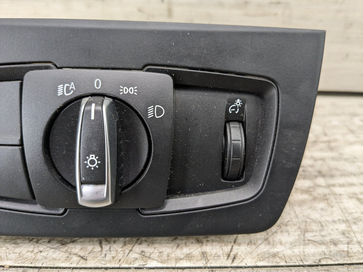 OEM BMW F22 F30 F32 F33 F80 Headlight Switch Control Panel Light Module BLACK
