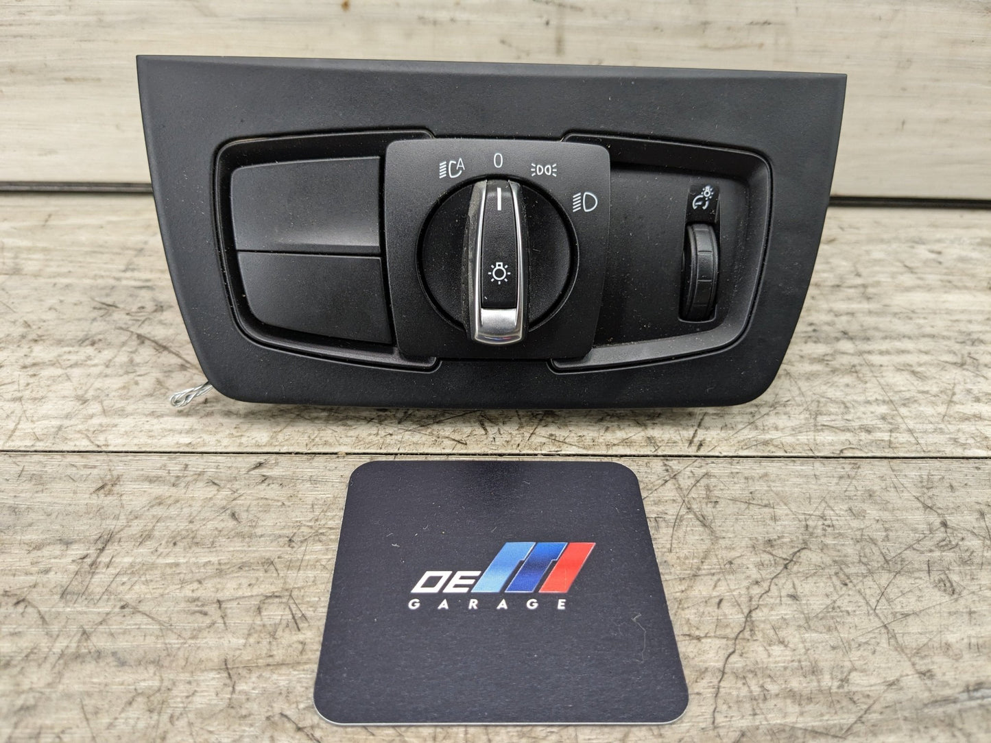 OEM BMW F22 F30 F32 F33 F80 Headlight Switch Control Panel Light Module BLACK