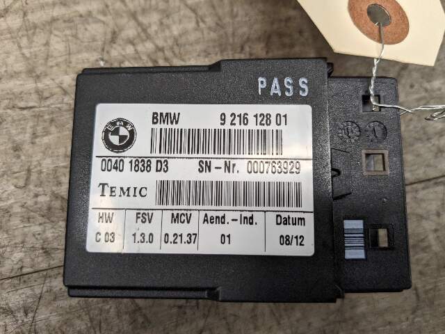 07-20 OEM BMW E92 F32 428 430 Coupe Seatbelt Seat Belt Control Module