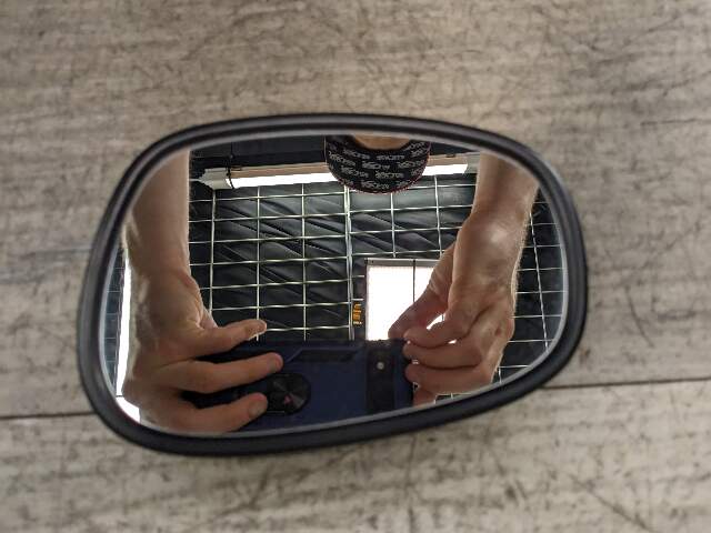10-13 OEM BMW E82 E90 E92 Side View Mirror Glass Left Driver Heated Auto Dim