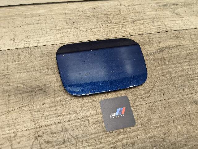 07-13 OEM BMW E92 335 Coupe Rear Fuel Gas Tank Flap Lid Cover Blue*