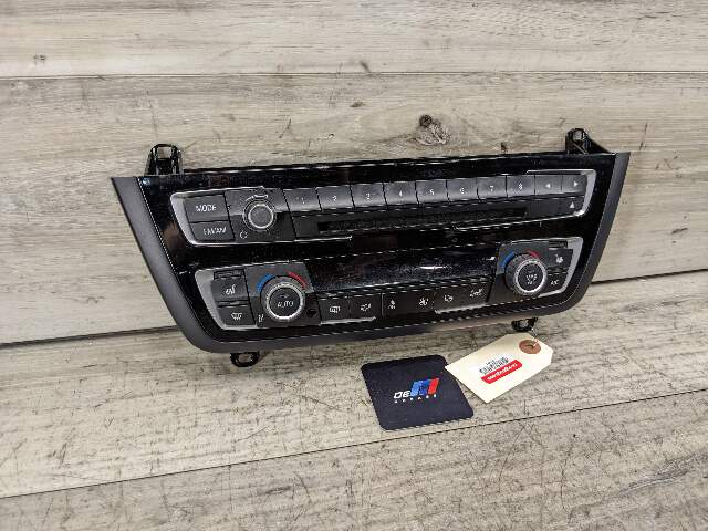 12-16 OEM BMW F22 F32 F30 F36 M4 M3 AC Heater Control Panel Radio Media Buttons