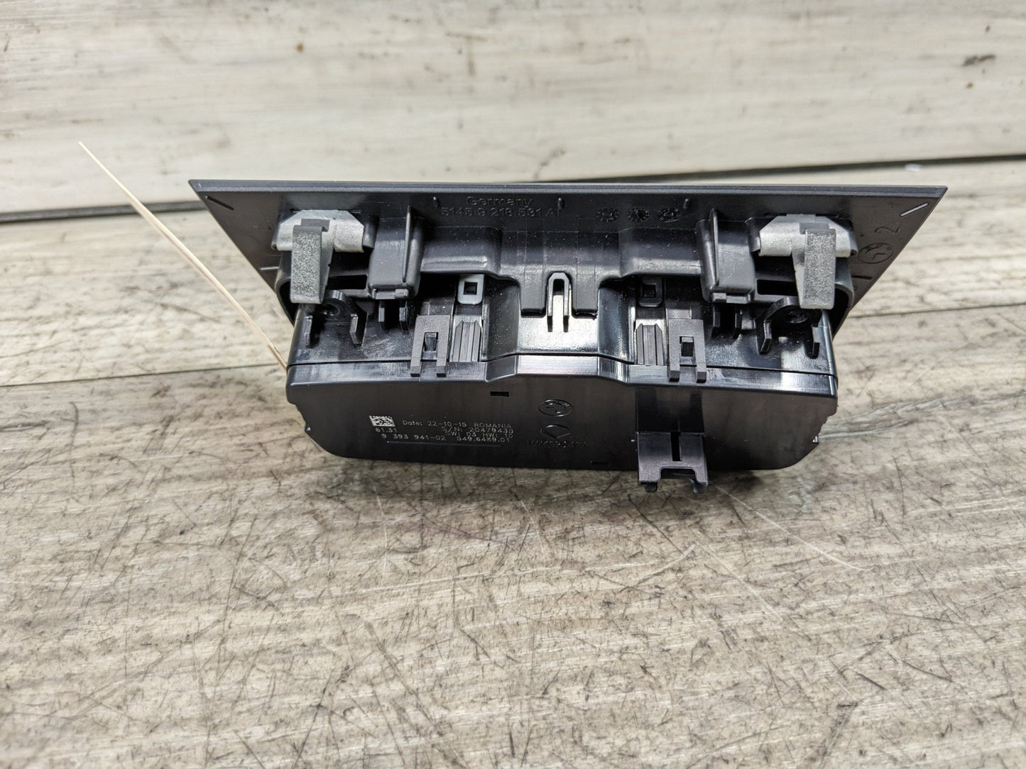 OEM BMW F22 F30 F32 F82 F80 Headlight Switch Control Panel Light Module BLACK