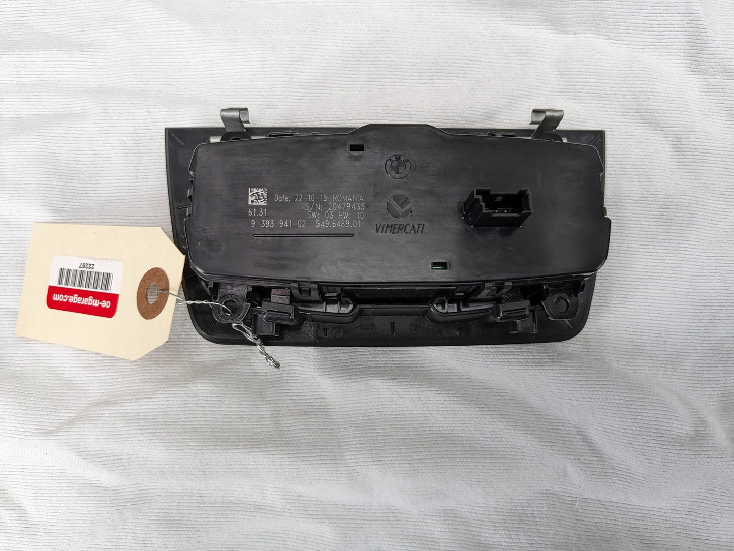 OEM BMW F22 F30 F32 F82 F80 Headlight Switch Control Panel Light Module BLACK