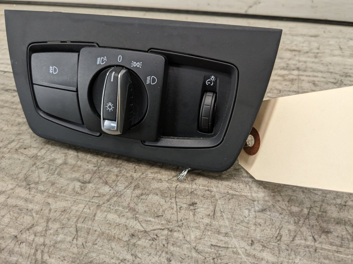OEM BMW F22 F30 F32 F82 F80 Headlight Switch Control Panel Light Module BLACK