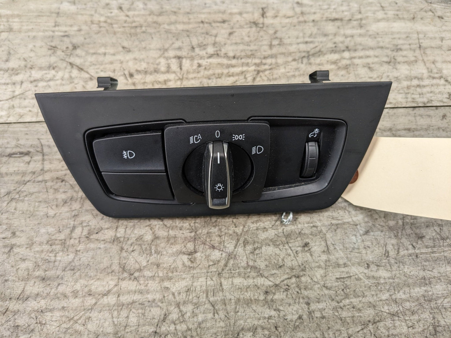OEM BMW F22 F30 F32 F82 F80 Headlight Switch Control Panel Light Module BLACK