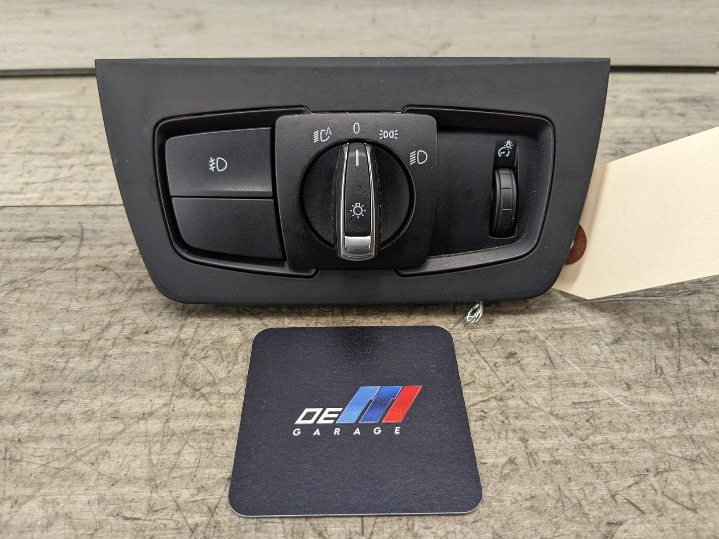 OEM BMW F22 F30 F32 F82 F80 Headlight Switch Control Panel Light Module BLACK