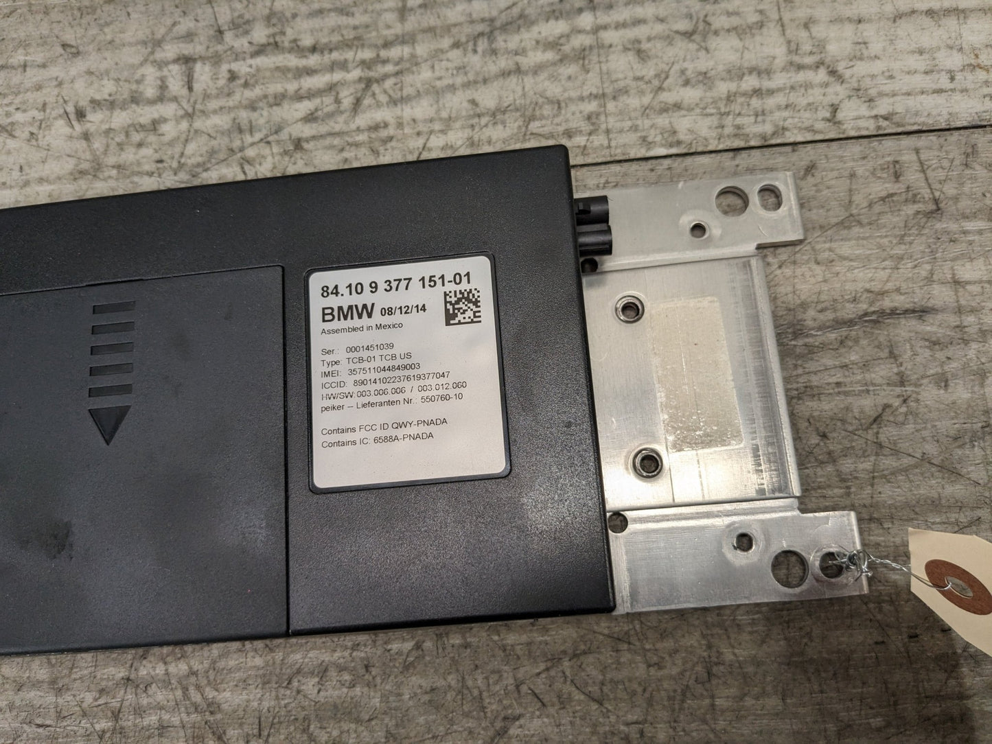 12-17 OEM BMW F82 F30 F32 F36 F06 M3 M4 M5 M6 Telematics Control Unit Module