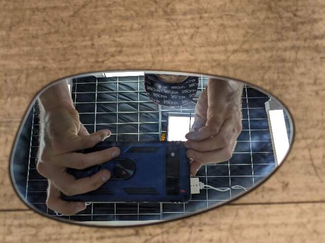06-08 OEM BMW E90 E92 E93 Left Driver Side View Mirror Glass Heated Auto Dim*