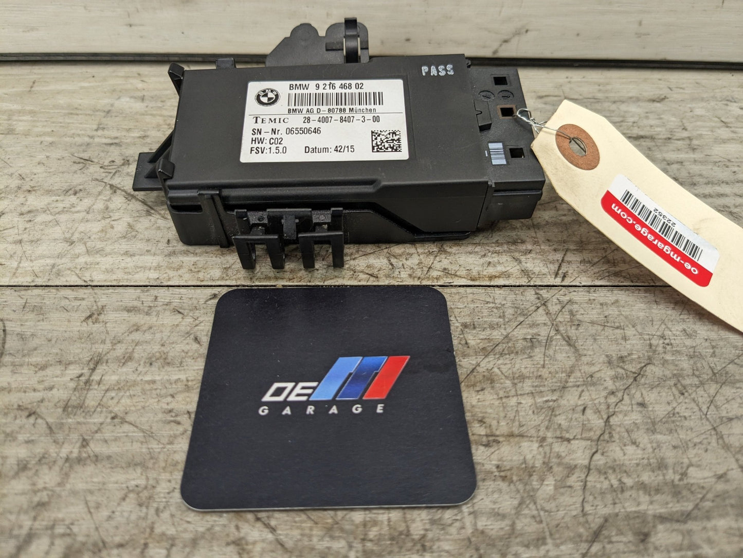 OEM BMW F01 F10 F25 F22 F30 F36 F80 HEATED Left Right Seat Control Module Unit