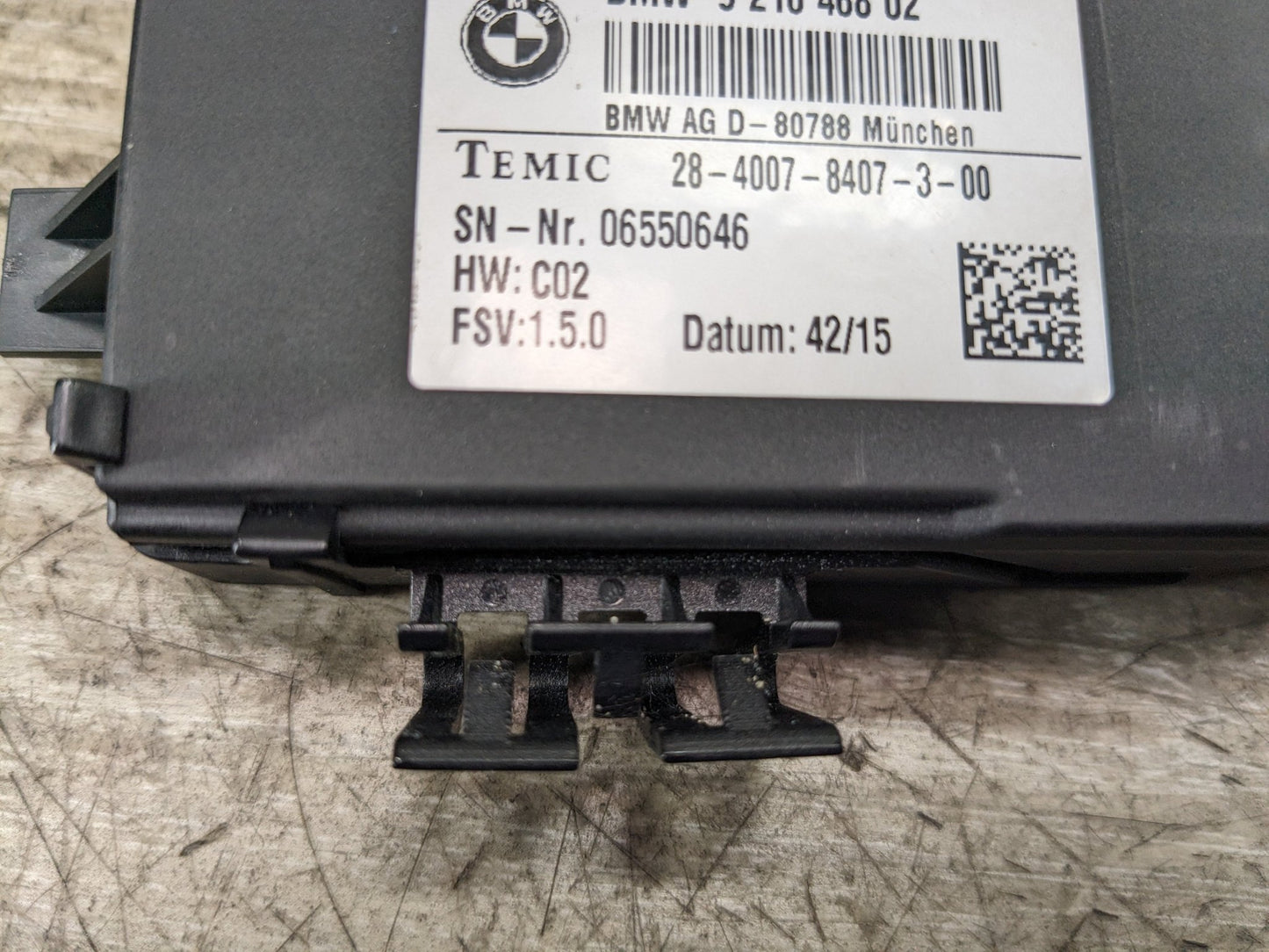 OEM BMW F01 F10 F25 F22 F30 F36 F80 HEATED Left Right Seat Control Module Unit
