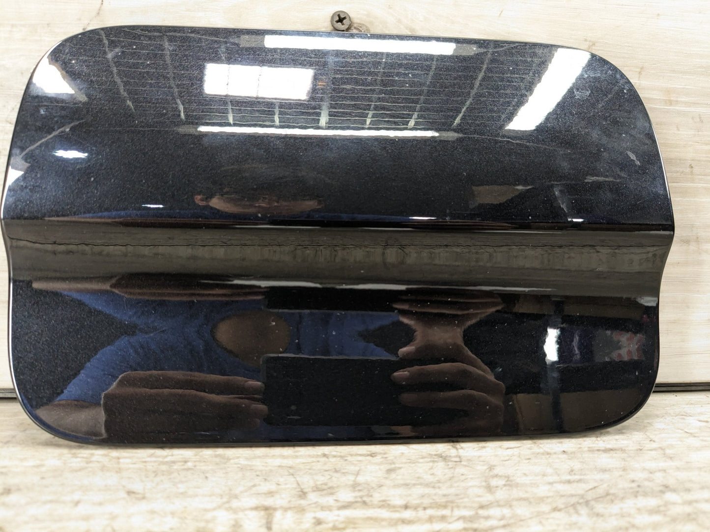 15-20 OEM BMW F36 Gran Coupe Rear Fuel Gas Tank Flap Lid Cover Cap Black