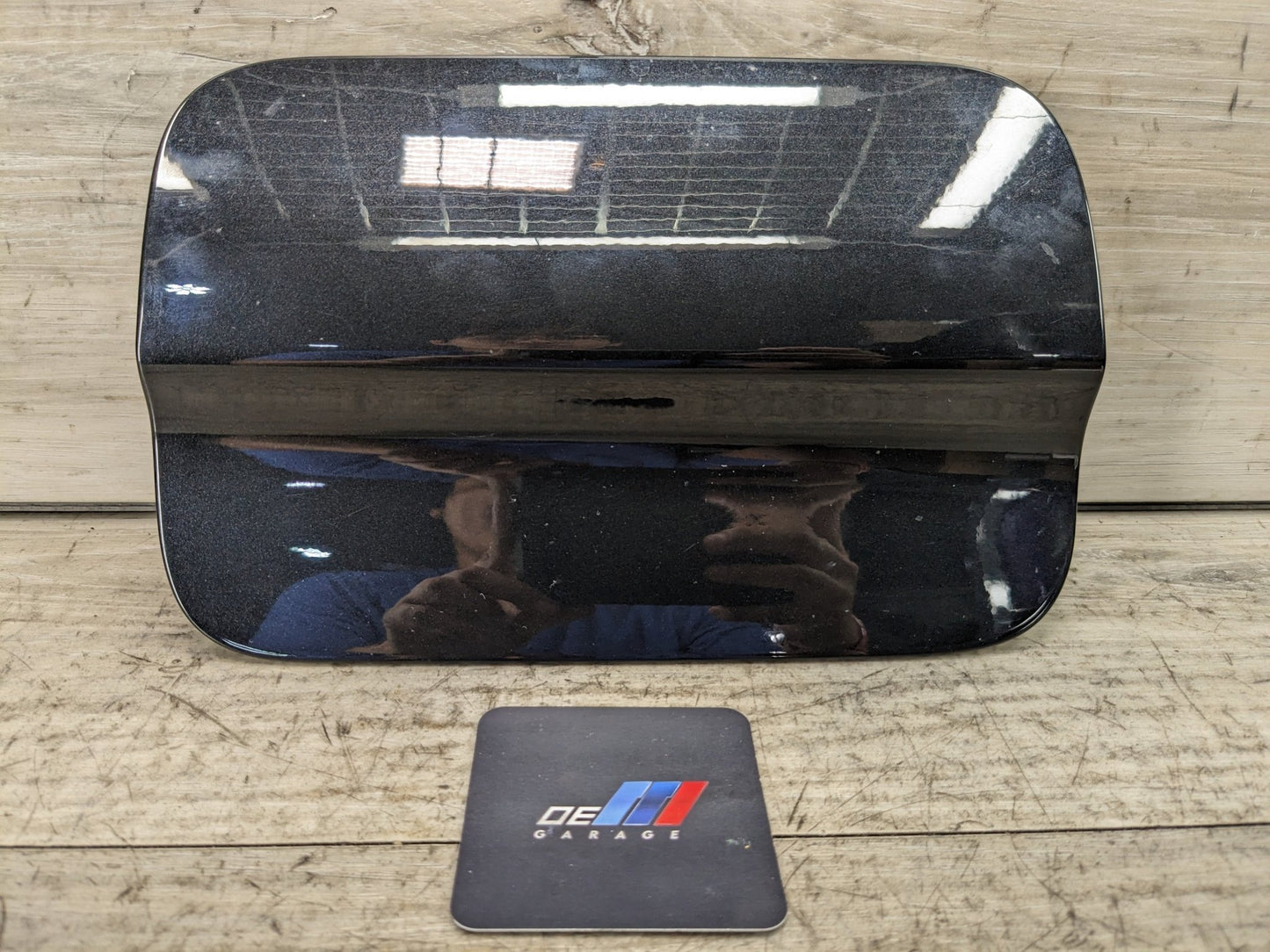 15-20 OEM BMW F36 Gran Coupe Rear Fuel Gas Tank Flap Lid Cover Cap Black