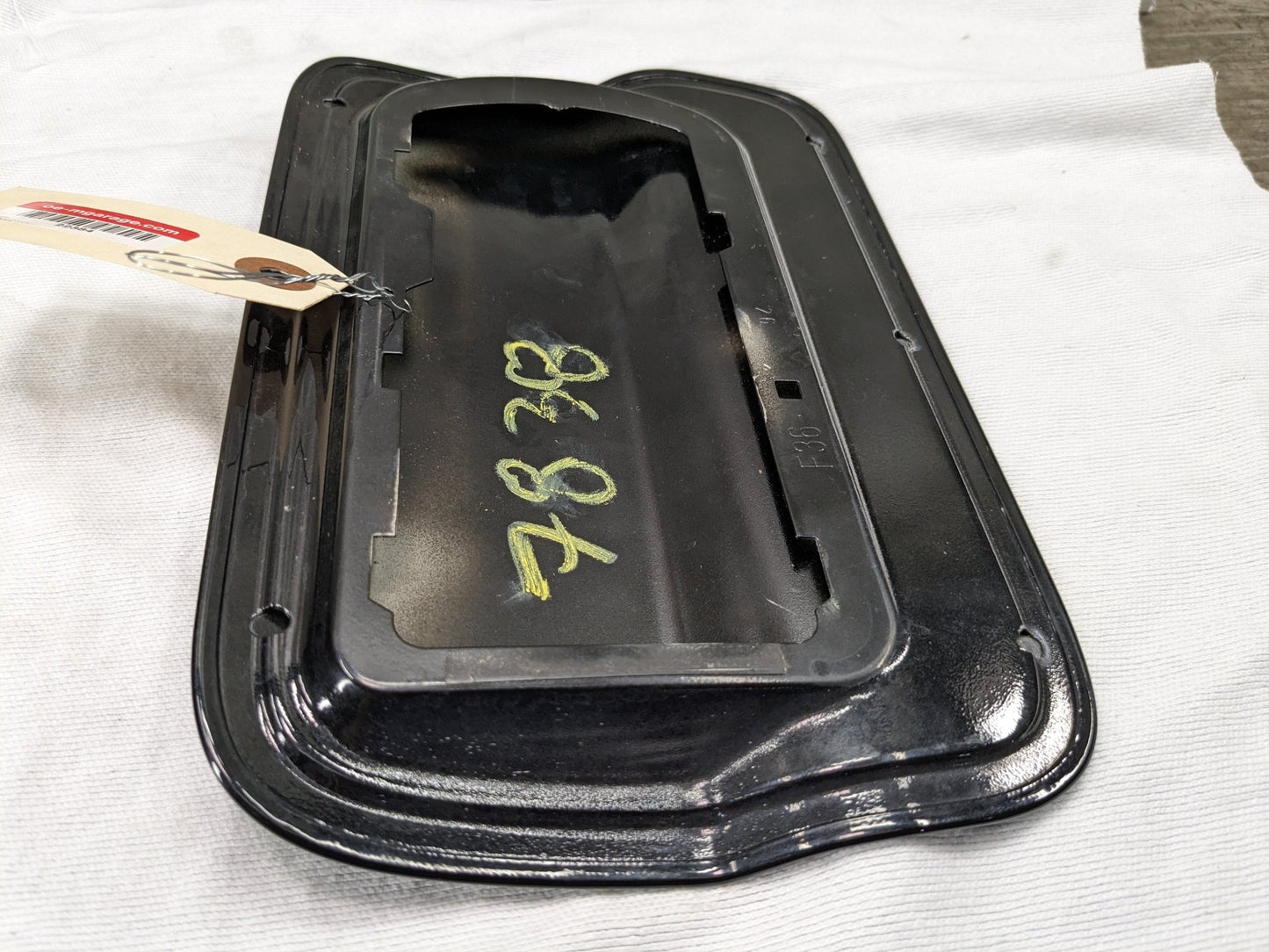 15-20 OEM BMW F36 Gran Coupe Rear Fuel Gas Tank Flap Lid Cover Cap Black