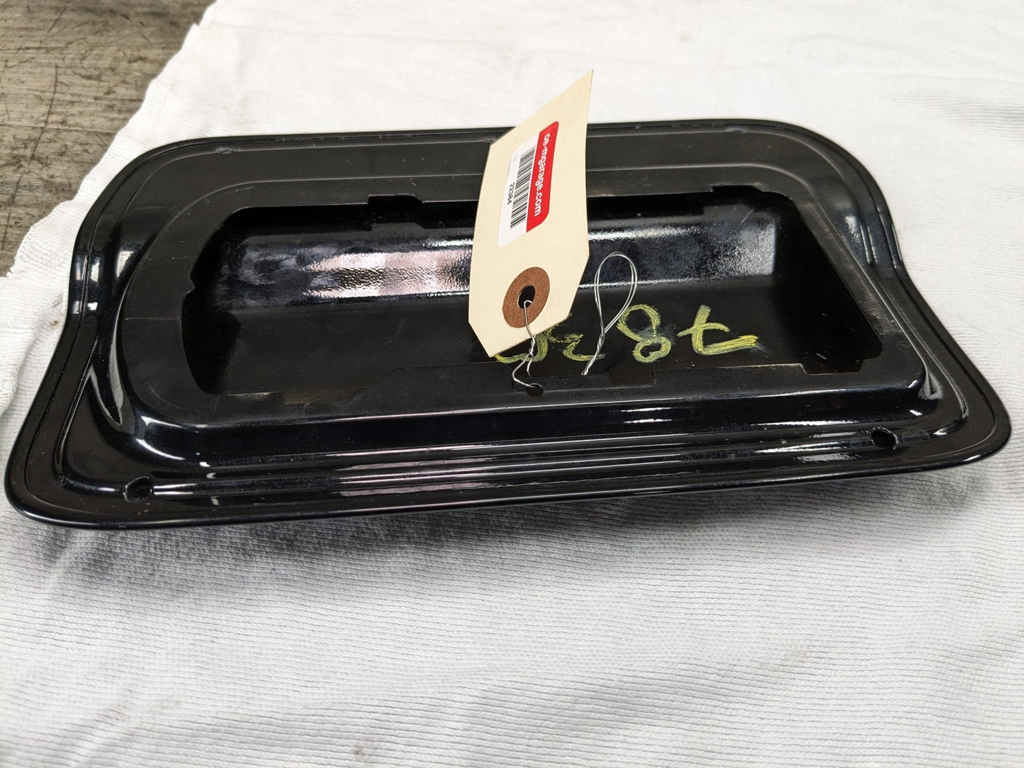 15-20 OEM BMW F36 Gran Coupe Rear Fuel Gas Tank Flap Lid Cover Cap Black