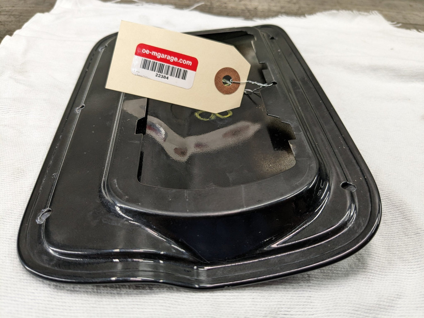 15-20 OEM BMW F36 Gran Coupe Rear Fuel Gas Tank Flap Lid Cover Cap Black