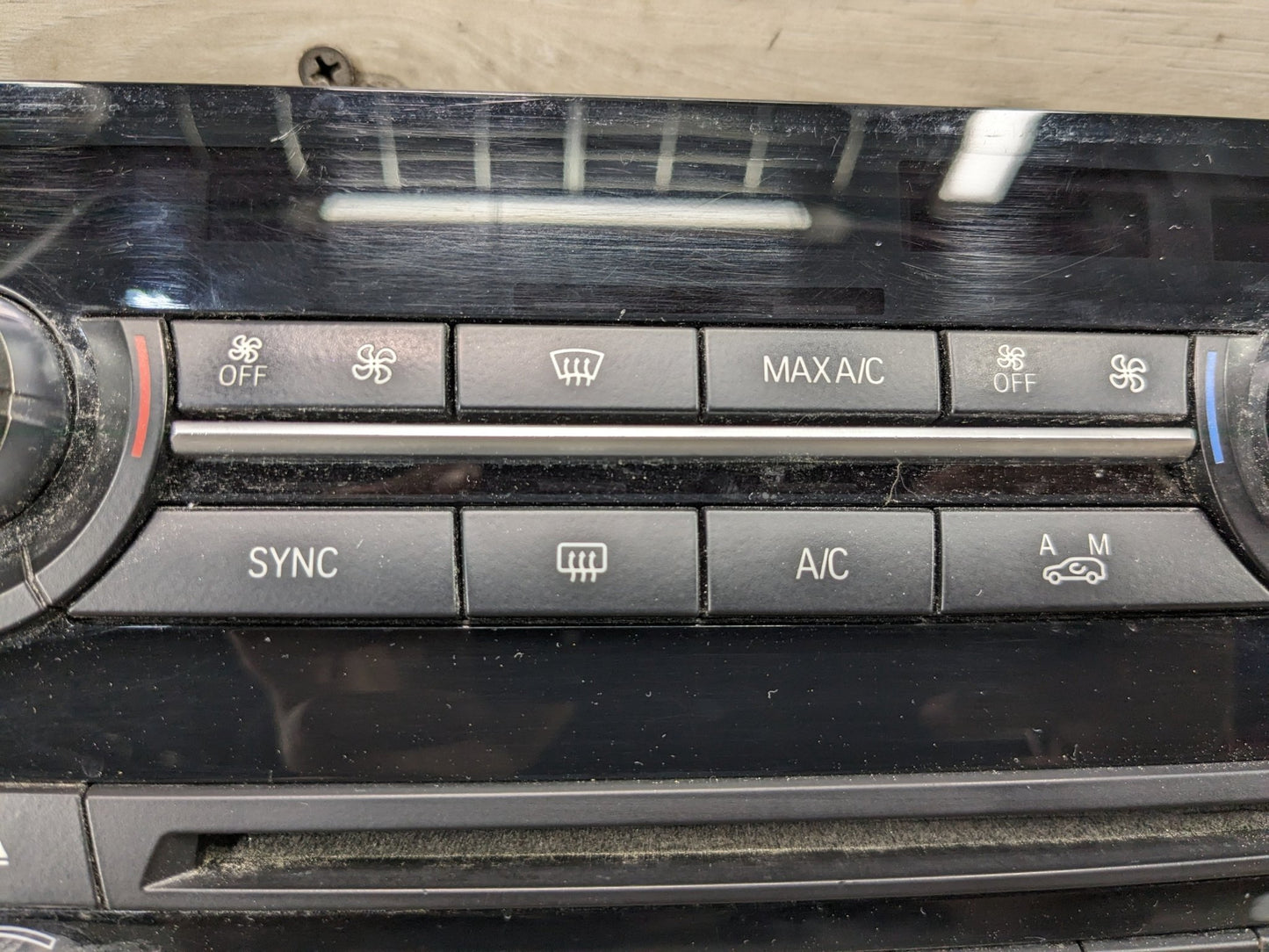 14-18 OEM BMW F15 F85 X5 F16 F86 X6 AC Heater Control Panel Radio Media Switch*