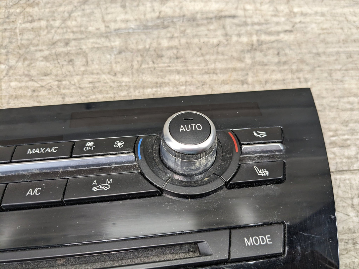 14-18 OEM BMW F15 F85 X5 F16 F86 X6 AC Heater Control Panel Radio Media Switch*