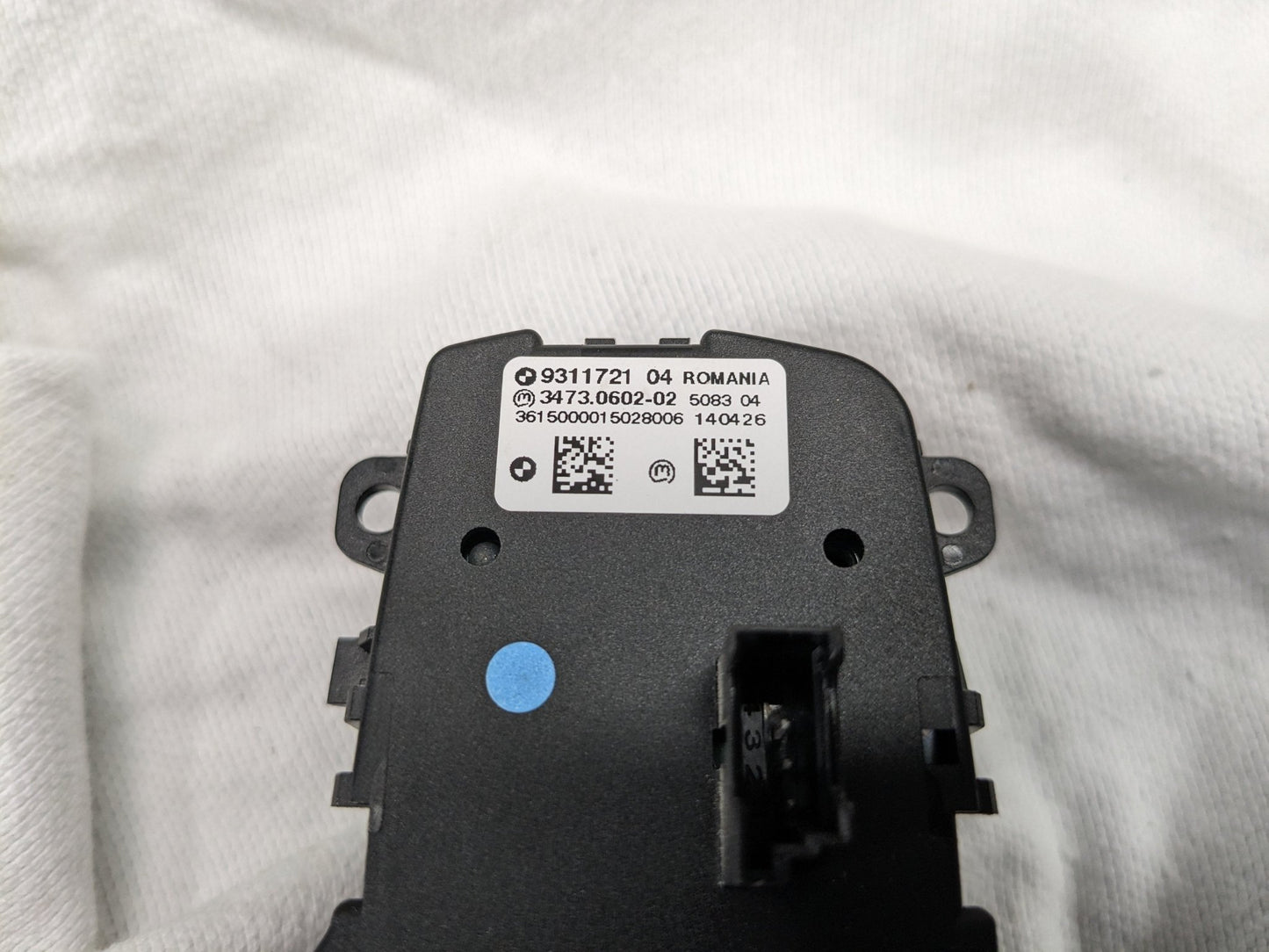 OEM BMW F15 F16 F85 F86 X5 X6 Headlight Switch Control Panel Light Module BLACK