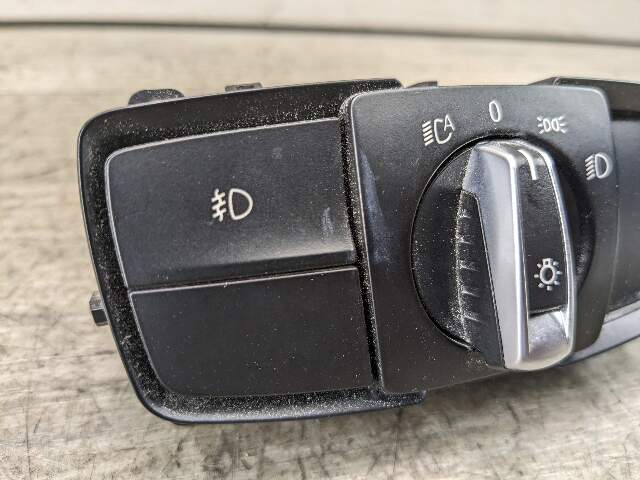 OEM BMW F15 F16 F85 F86 X5 X6 Headlight Switch Control Panel Light Module BLACK
