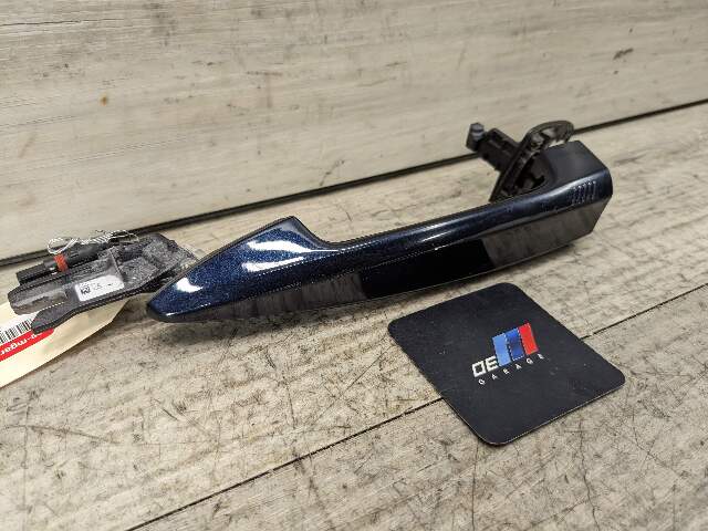 14-18 OEM BMW F15 F85 F86 X5 X6 COMFORT ACCESS LEFT Door Handle Blue*