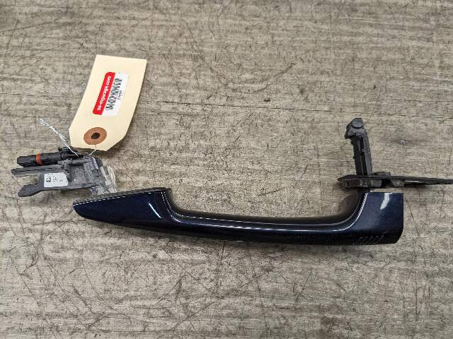 14-18 OEM BMW F15 F85 F86 X5 X6 COMFORT ACCESS LEFT Door Handle Blue*
