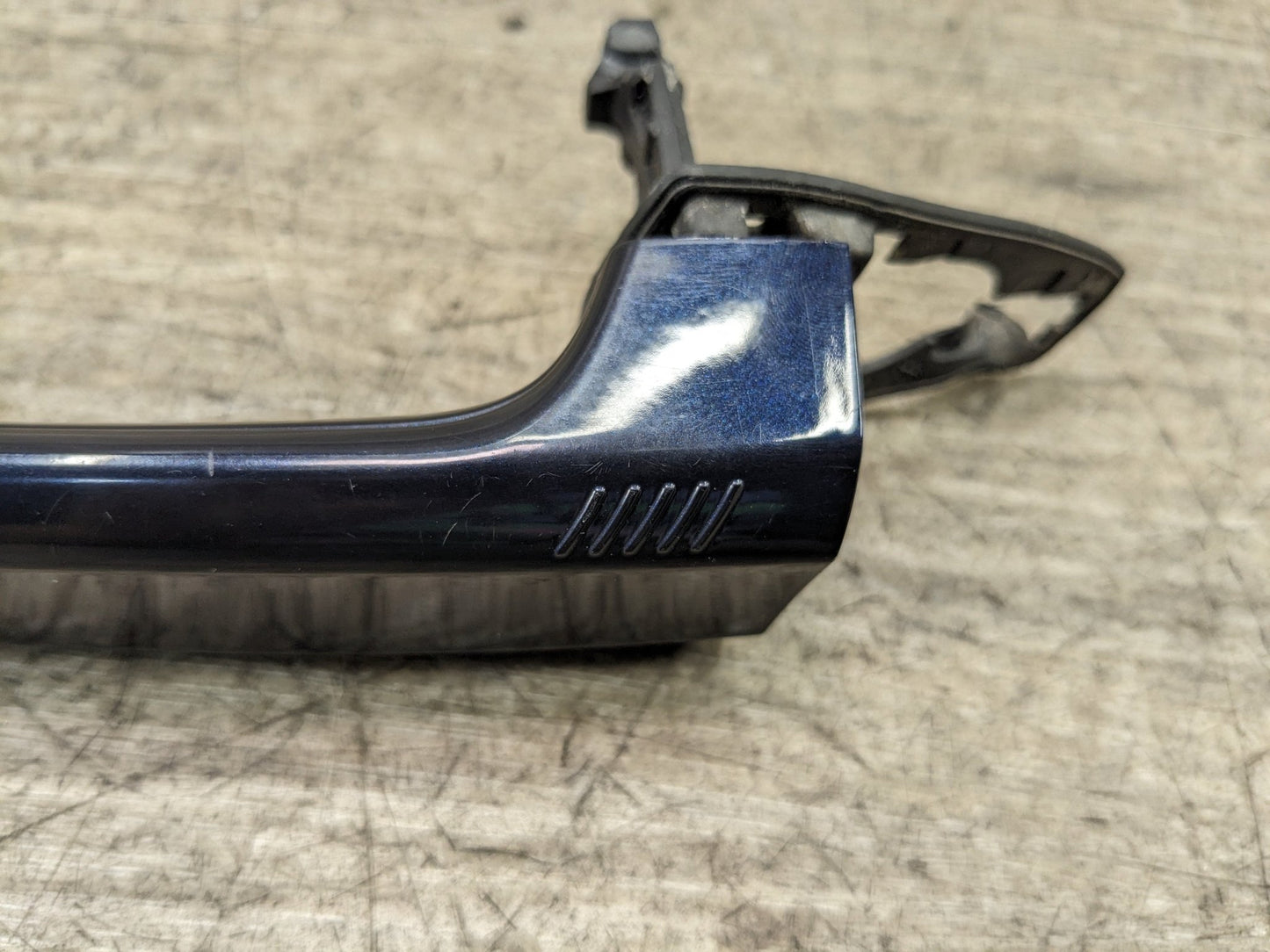 14-18 OEM BMW F15 F85 F86 X5 X6 COMFORT ACCESS LEFT Door Handle Blue*