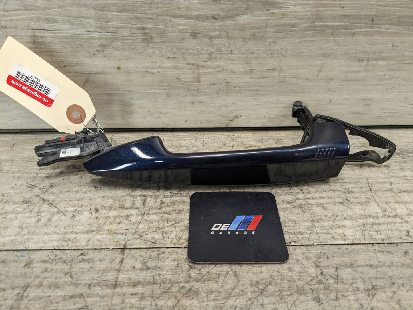 14-18 OEM BMW F15 F85 F86 X5 X6 COMFORT ACCESS LEFT Door Handle Blue*