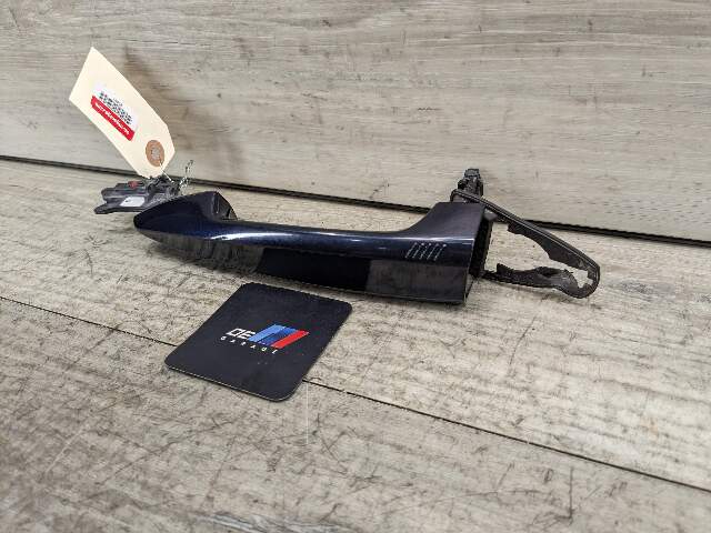 14-18 OEM BMW F15 F85 F86 X5 X6 COMFORT ACCESS LEFT Door Handle Blue*